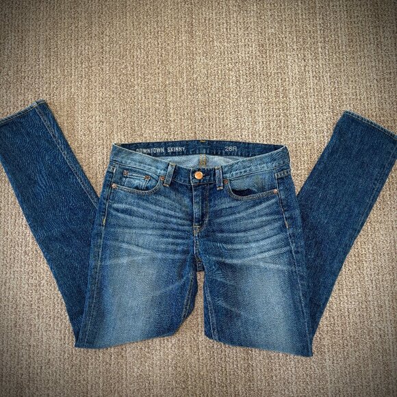 J. Crew Downtown Skinny Jeans, 28R - Picture 3 of 10